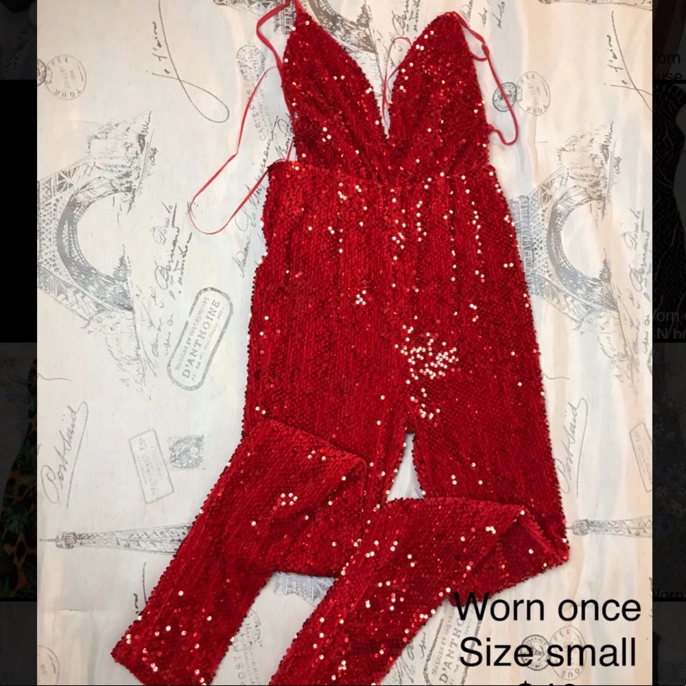 Sequin jumpsuit